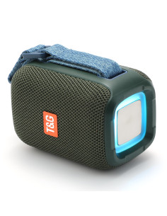 Enceinte Bluetooth Portable 5W Étanche Avec Lumière RGB 10h Autonomie 2