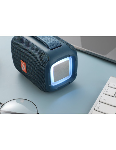 Enceinte Bluetooth Portable 5W Étanche Avec Lumière RGB 10h Autonomie Enceinte Bluetooth Portable 5W Étanche Avec Lumière RGB 10h Autonomie