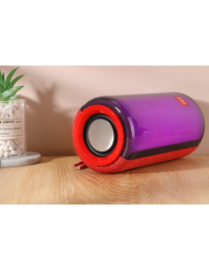 Mini Enceinte Bluetooth 10W Portable LED Lumineuse TWS Autonomie 2H 2