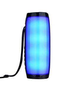 Haut-parleur sans fil Portable - FM Radio - Bluetooth avec Leds 2