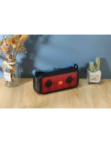 Enceinte Bluetooth Portable LED Couleurs Puissante Autonomie Élevée Enceinte Bluetooth Portable LED Couleurs Puissante Autonomie Élevée