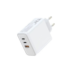 Chargeur USB, Dual USB-C  50 W