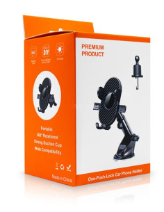 Support de téléphone à clip pour grille d'aération CJ-03 2