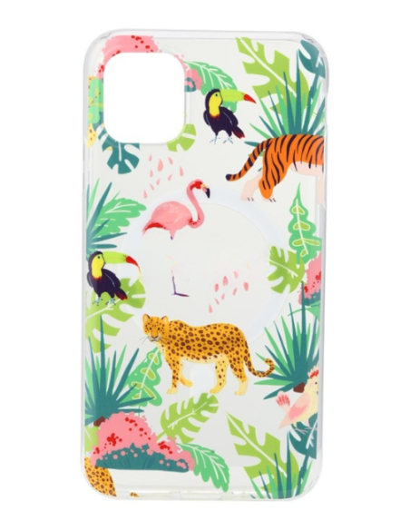 Coque magsafe Jungle Apple iphone 13