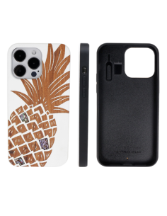 Coque en bois ananas Apple iphone 12/12 pro