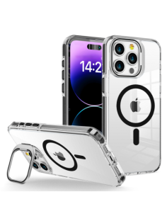Coque transparente magsafe contour couleur Wander Apple iphone 12/12 pro 2