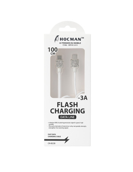 Câble de Charge Rapide HOCMAN – 100 cm – 3A