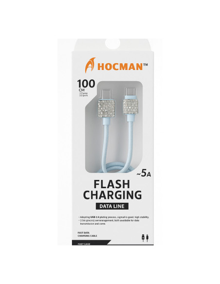 Câble de Charge Rapide HOCMAN – 100 cm – 3A